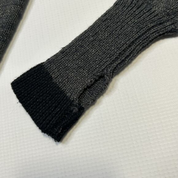 Free People Full Zip Cardigan Sweater Womens Size XS Gray Cotton Wool Blend - Picture 5 of 11